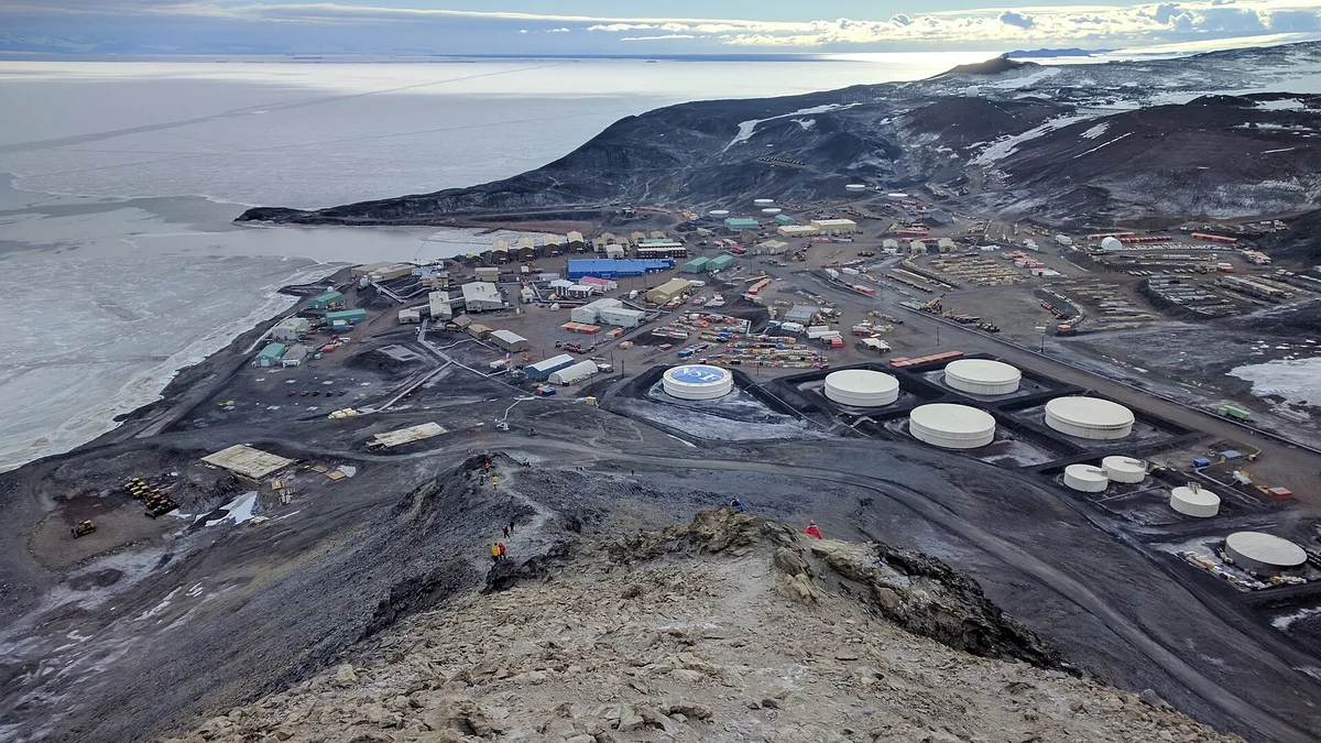 Antarctic Claims And Station Logistics